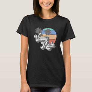 Vintagen 70er Aloha Vacay Mode Beach Surfbrett Ret T-Shirt