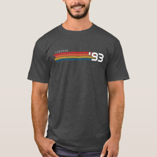 Vintagen Geburtstag 1993 28 Jahre T-Shirt