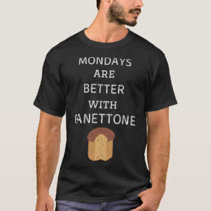 Vintagen Tage sind besser mit Panettone Retro Pa T-Shirt
