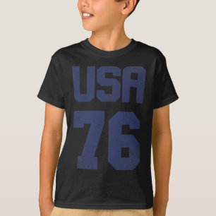 Vintagen USA T Shirt 4. Juli Vierte Vereinigte Sta
