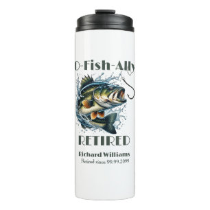 Vintagen von "Ally Remüde Big Fish" Thermosbecher