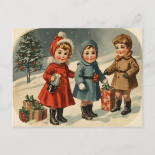 Vintagen Weihnachten der 1900er Jahre Niedlich