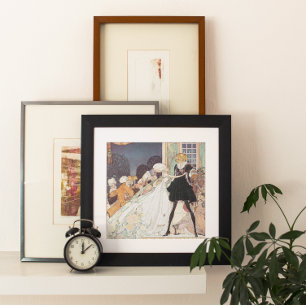 Vintagen Zwölf Tanzprinzessinnen von Kay Nielsen Poster