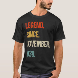 Vintager 1939 84. Geburtstagsretro 84 Jahre alt T-Shirt