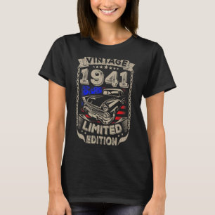 Vintager 1941 81. 81 Jahre alter Geburtstag für Gr T-Shirt