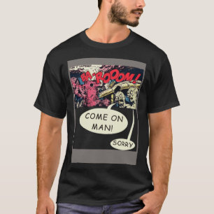 Vintager 1950er Jahre Space Alien Furz Joke Come O T-Shirt