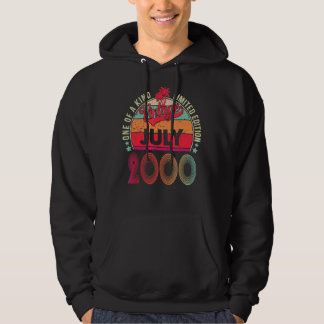 Vintager 22. Geburtstag Phantastisch seit Juli 200 Hoodie