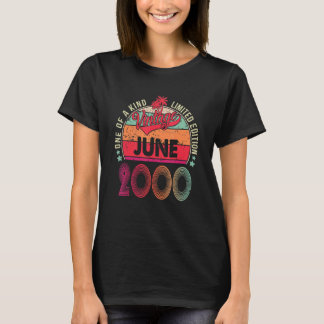 Vintager 22. Geburtstag Phantastisch seit Juni 200 T-Shirt