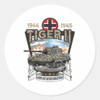 Vintager 2. Weltkrieg Deutscher Tank Tiger 2 II WW