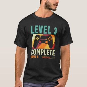 Vintager 3. Hochzeitstag - Funny Level 3 Co T-Shirt