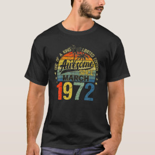 Vintager 42 Jahre alter März 1980 Dekorationen 42N T-Shirt