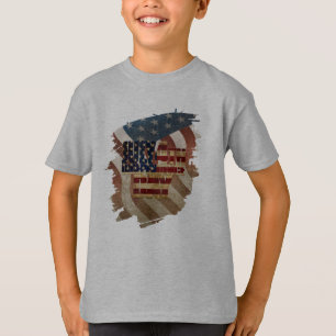 Vintager 4. Juli Unabhängigkeitstag T-Shirt