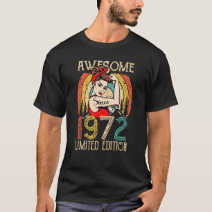 Vintager 50-jähriger Geburtstag für Frauen, Best o T-Shirt