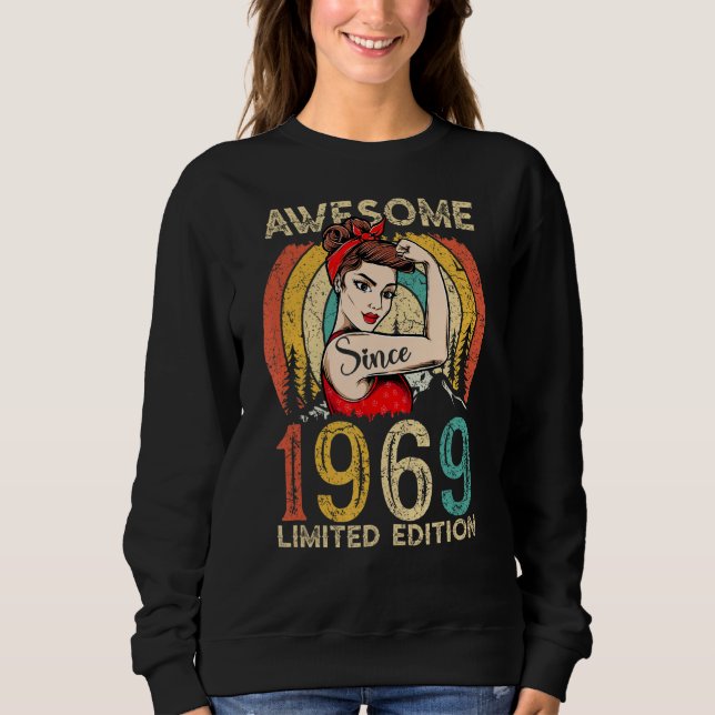 Vintager 53. Geburtstag für Frauen Phantastisch se Sweatshirt (Vorderseite)