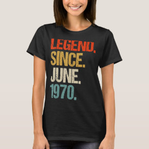 Vintager 53-jähriger 53-jähriger Retro-53-jähriger T-Shirt