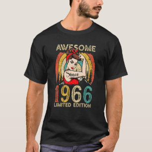 Vintager 56. Geburtstag für Frauen Phantastisch se T-Shirt