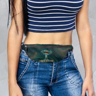 Vintager 60er Jahre Stil fliegender Saucer Bauchtasche