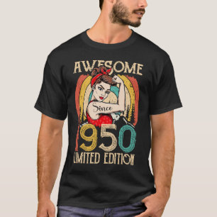 Vintager 72-jähriger Geburtstag für Frauen Best of T-Shirt