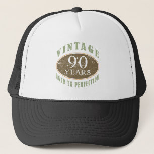 Vintager 90. Geburtstag Truckerkappe