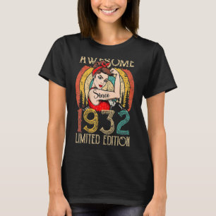 Vintager 90-jähriger Geburtstag für Frauen Best of T-Shirt