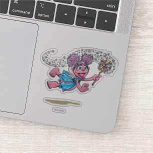 Vintager Abby Aufkleber