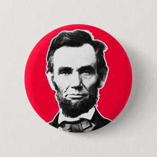 Vintager Abe Lincoln Button