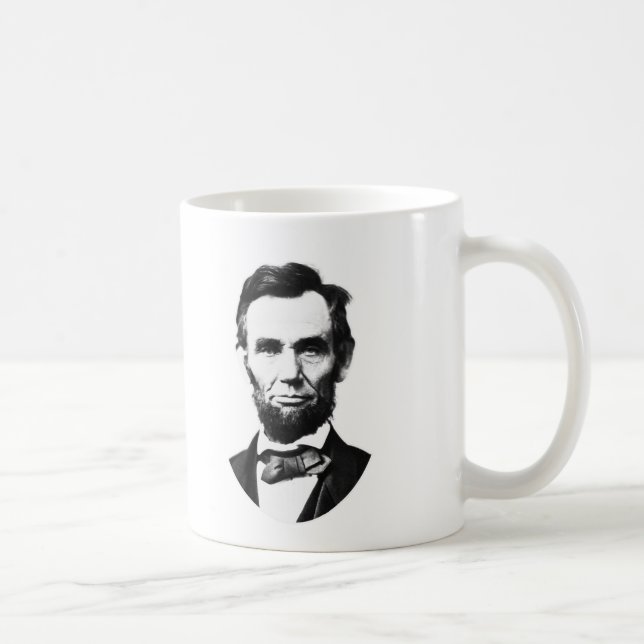 Vintager Abe Lincoln Kaffeetasse (Rechts)
