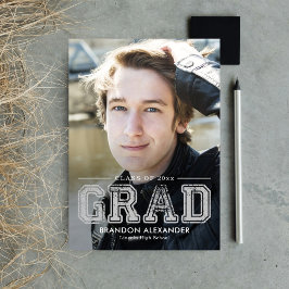 Vintager Abschluss für Sportfarben Einladung