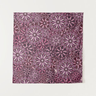 Vintager abstrakter Hintergrund. Mandala Stil. nah Wandteppich