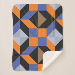 Vintager abstrakter Hintergrund Sherpadecke