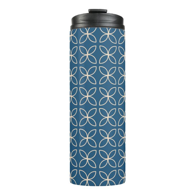 Vintager abstrakter Hintergrund. Tapete  Thermosbecher (Vorderseite)