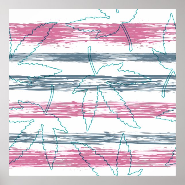 Vintager abstrakter Hintergrund Vintag Poster (Vorne)