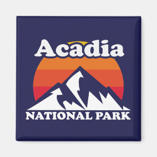 Vintager Acadia-Nationalpark Magnet