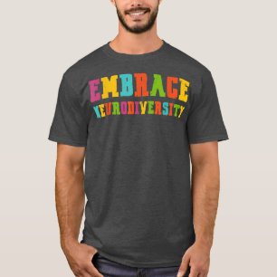 Vintager ADHD Autismus ASD Embrase Neurovielfalt T-Shirt