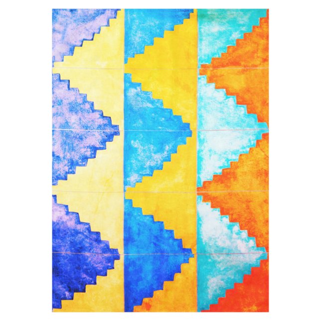 Vintager Adobe Sky Tabletter Tischdecke (Vorderseite)