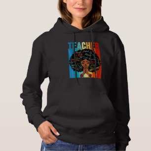 Vintager Afro Black History Montag Afrikaner Hoodie