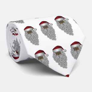 Vintager afroamerikanischer Weihnachtsmann Krawatte