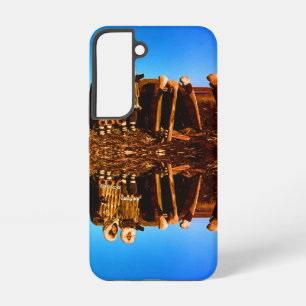 Vintager Alaska Fur verkleidet eskimo arktischer S Samsung Galaxy Hülle