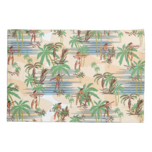 Vintager Aloha Hawaii-Strand-Sommer Kissenbezug