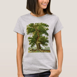 Vintager alter Eichenbaum T-Shirt