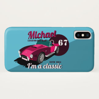 Vintager alter Name des legendären Papa Case-Mate iPhone Hülle