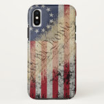Vintager amerikanische Flagge Betsy Ross iPhone X Case-Mate iPhone Hülle<br><div class="desc">Zeigen Sie Ihrer Freiheit,  wo aller es anfing!</div>