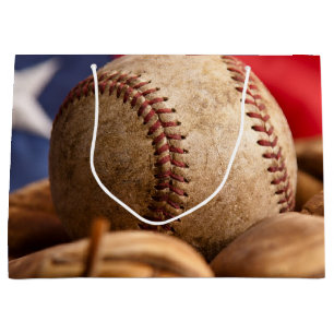 Vintager amerikanischer Baseball Große Geschenktüte
