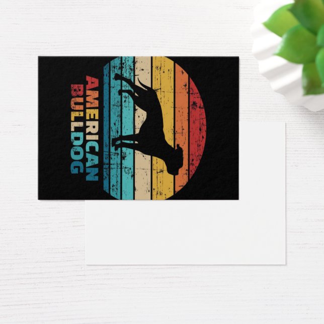 Vintager amerikanischer Bulldog (Schreibtisch)