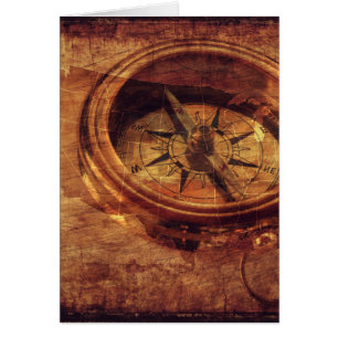 Vintager amerikanischer Kompass