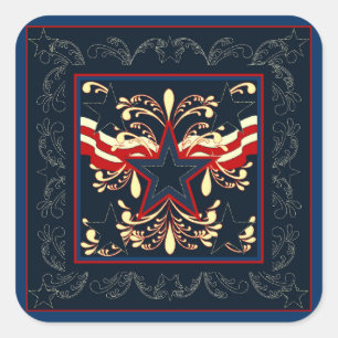 Vintager amerikanischer Sticker