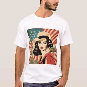 Vintager amerikanischer T - Shirt
