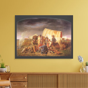 Vintager amerikanischer Westen, Ratschläge zur Prä Leinwanddruck