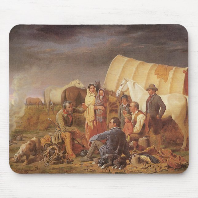 Vintager amerikanischer Westen, Ratschläge zur Prä Mousepad (Vorne)