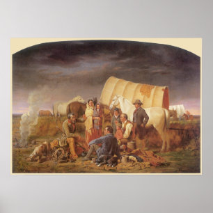 Vintager amerikanischer Westen, Ratschläge zur Prä Poster